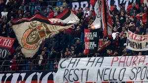 Incident grav la finalul meciului AC Milan cu Bologna: Un suporter a fost înjunghiat. De la ce a pornit conflictul din galerie