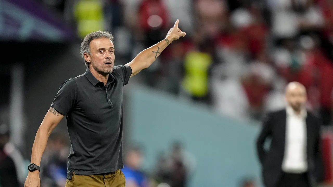 Luis Enrique, demis de la naţionala de fotbal a Spaniei