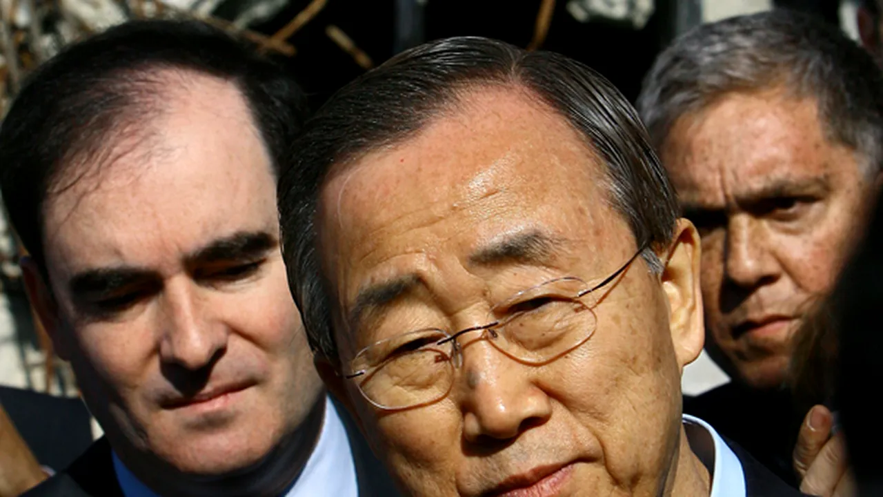 Ban Ki-moon: Blocada israeliană 