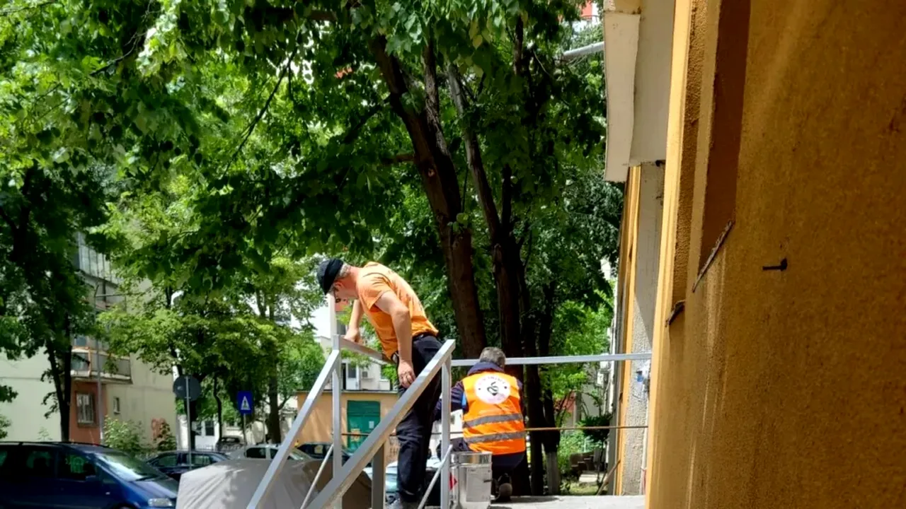 INFRASTRUCTURĂ S5 S.A. | Noi rampe pentru pubele, pe strada Vicina