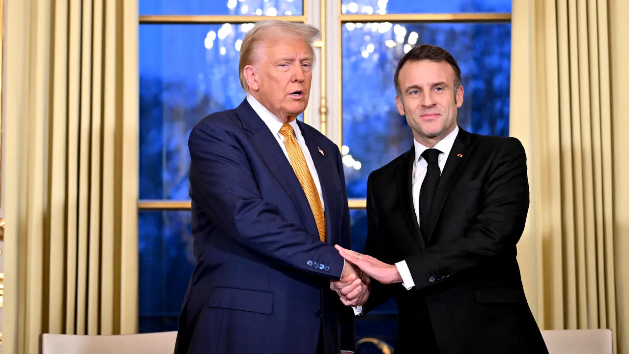 Trump şi Macron au discutat despre pacea în Ucraina la Casa Albă