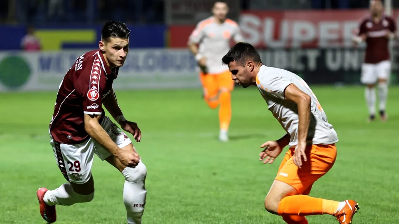 Superliga: Rapid București învinge în deplasare pe Metaloglobus, în etapa a șaptea