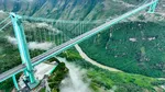 China deschide circulația pe „cel mai înalt pod din lume” la 625 de metri