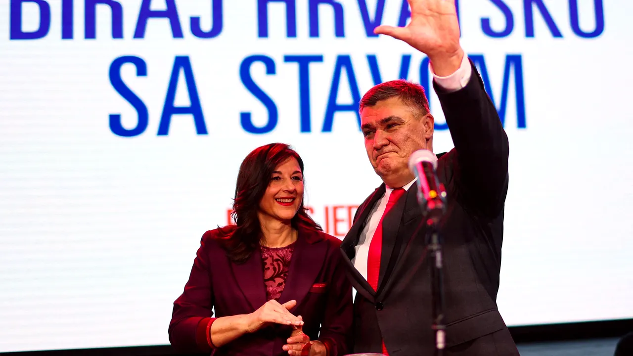 Alegeri prezidenţiale în Croaţia: Zoran Milanovic a obţinut un nou mandat la conducerea ţării