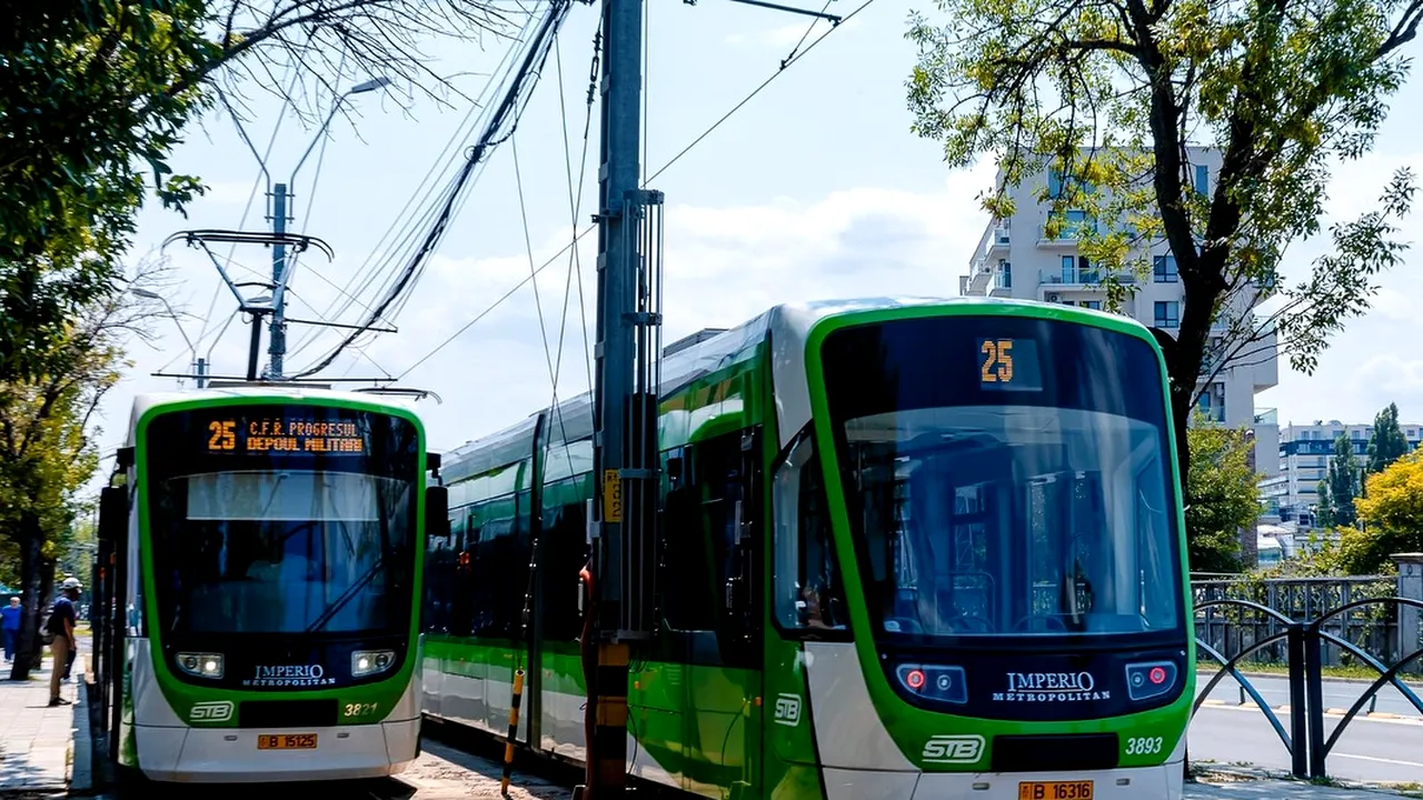 Nicuşor Dan: Toate cele 100 de troleibuze şi 100 de tramvaie noi vor fi în trafic începând din septembrie