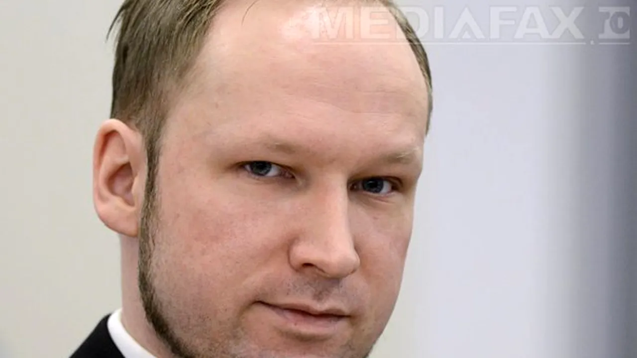 Anders Breivik consideră pedeapsa cu moartea sau achitarea singurele 