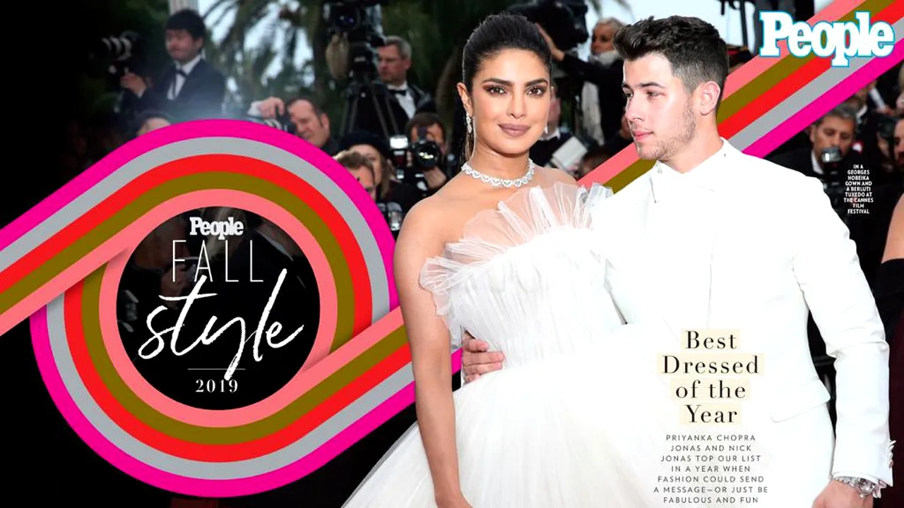 Starul pop Nick Jonas şi soţia lui, Priyanka Chopra, desemnaţi de People ca fiind vedetele cel mai bine îmbrăcate în 2019 