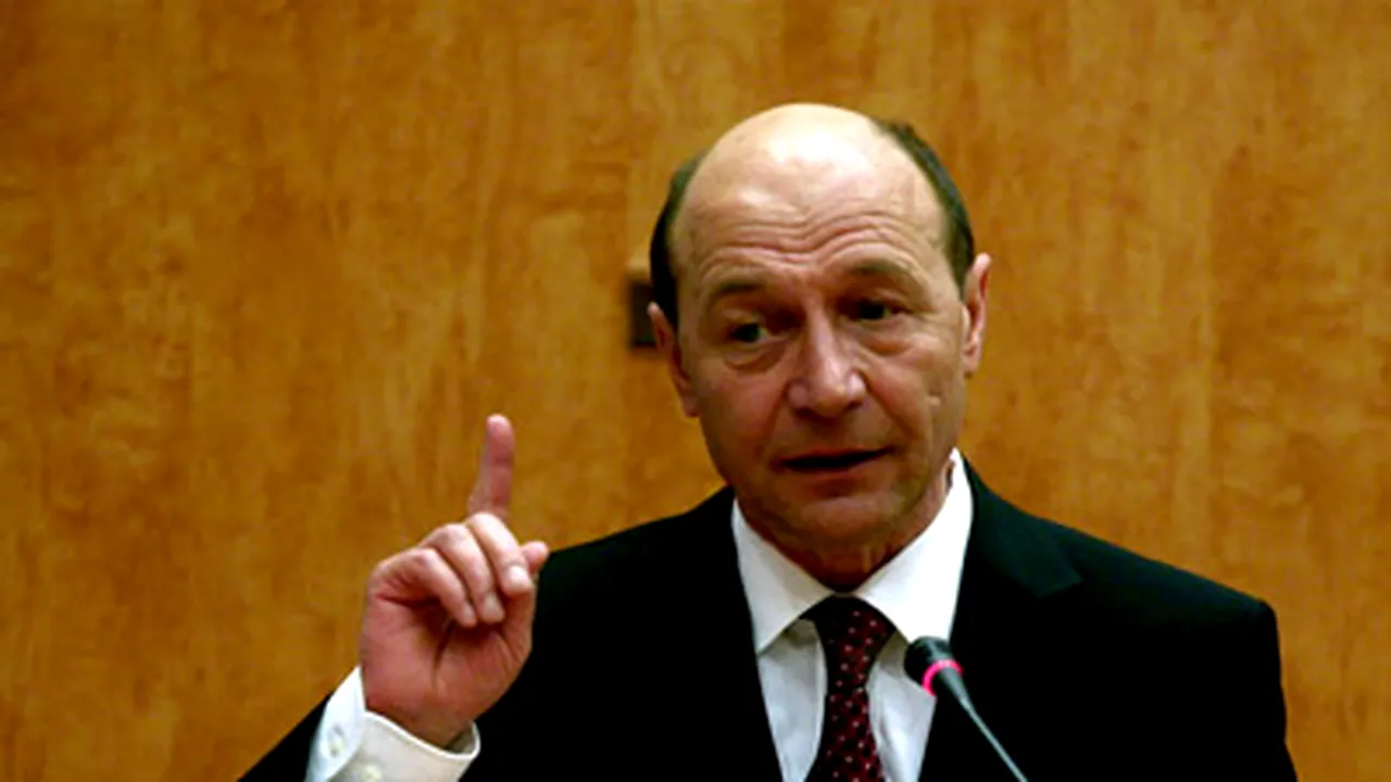 Băsescu despre reforma educaţiei: Unii vor să rămânem la stadiul diagnosticului, fără a da soluţii