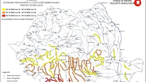 Şedinţă de urgenţă la ISU Olt din cauza codului roşu de precipitaţii
