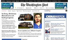 The Washington Post introduce plata pentru conţinutul online la mijlocul anului 2013
