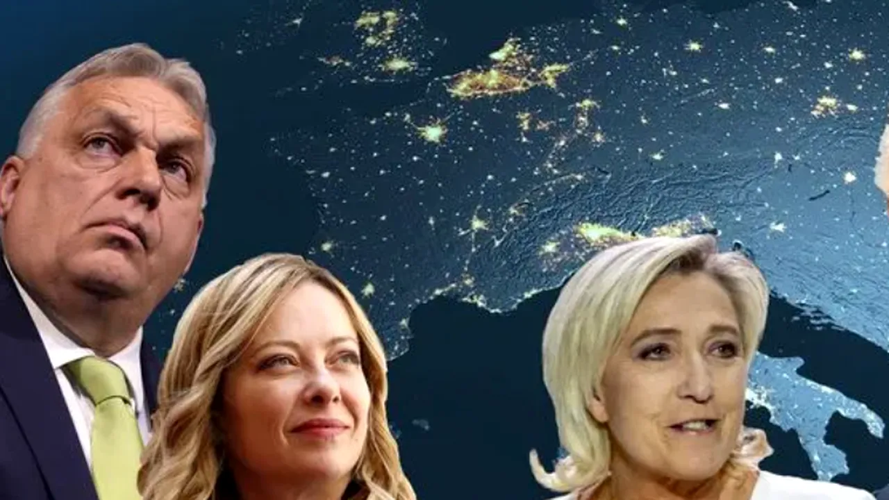 Orban, Meloni şi Le Pen ar putea bate palma pentru formarea unui supergrup suveranist în viitorul Parlament European. Grupul l-ar putea depăşi pe cel al Social-Democraţilor