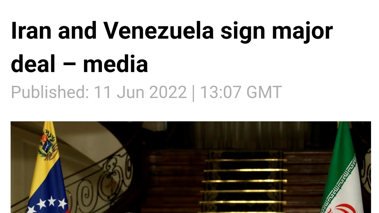 Iran şi Venezuela semnează un plan de cooperare pe 20 de ani 