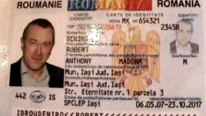 Bărbatul prins în flagrant la Iaşi nu este la prima abatere. În trecut a luat credite cu un buletin ce avea numele şi fotografia lui Robert de Niro