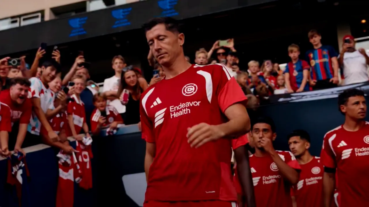 Robert Lewandowski, fără șut pe poartă. Chicago Fire este eliminată din Leagues Cup de Monterrey