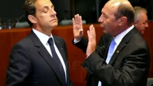 Băsescu, despre relaţia cu Sarkozy: E normală, numai că avem abordări diferite, inclusiv pe Schengen