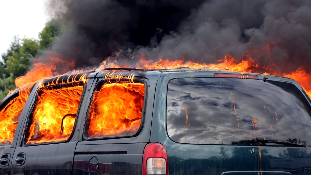 Numeroase vehicule, incendiate în parcarea unei gări din Paris / Zeci de persoane au fost reţinute