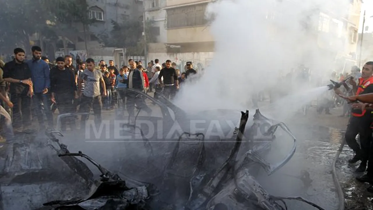 Şase palestinieni acuzaţi de spionaj pentru Israel au fost executaţi de membri Hamas - FOTO