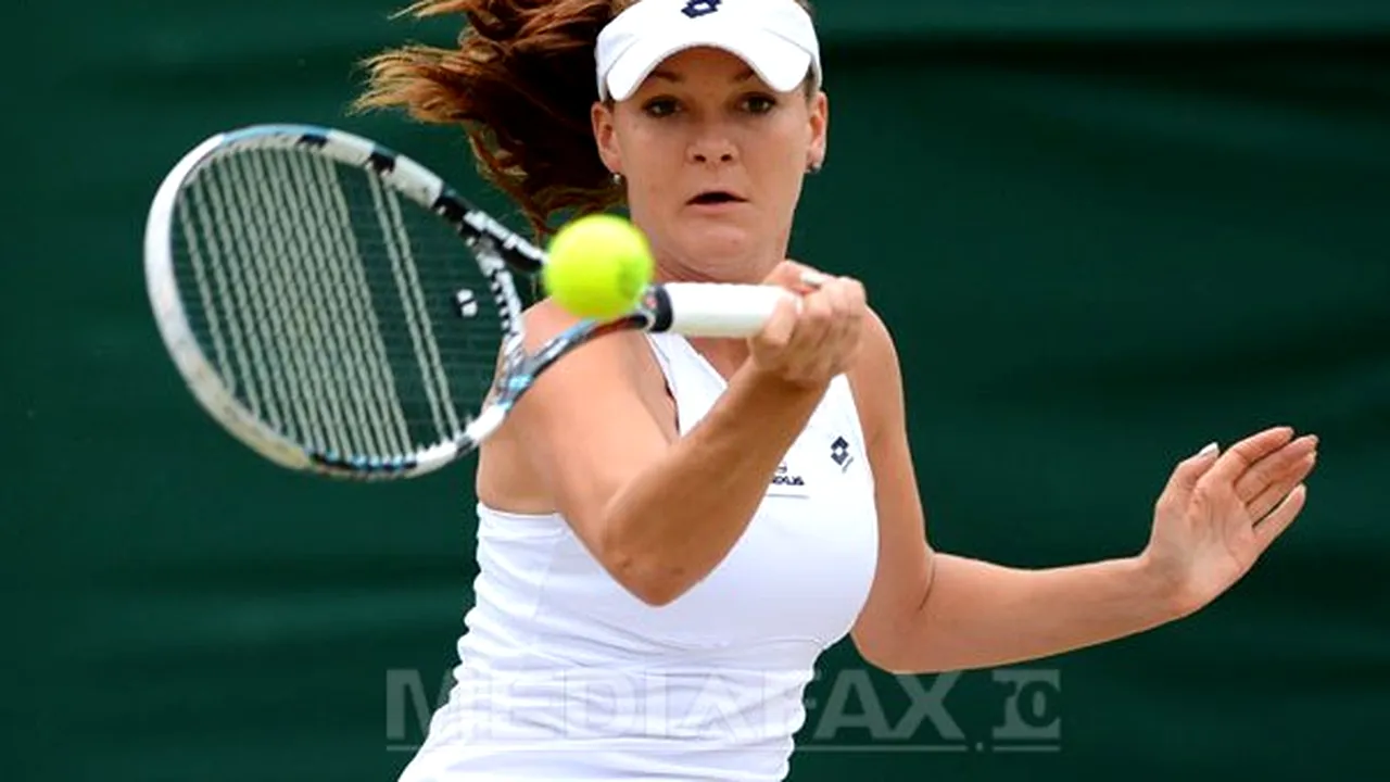 Radwanska a fost eliminată, Halep a devenit jucătoarea cel mai bine clasată rămasă la Roland Garros