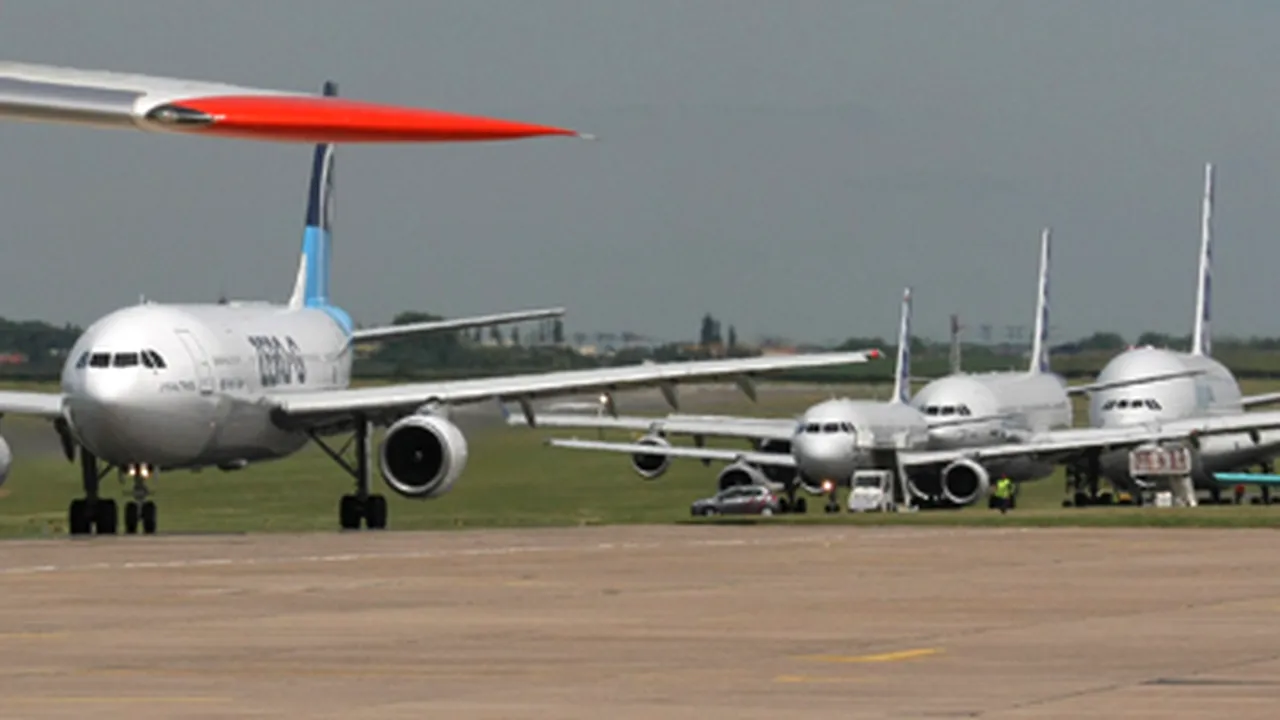 Cel puţin şase răniţi după ce reactorul unui avion a luat foc pe un aeroport din Paris