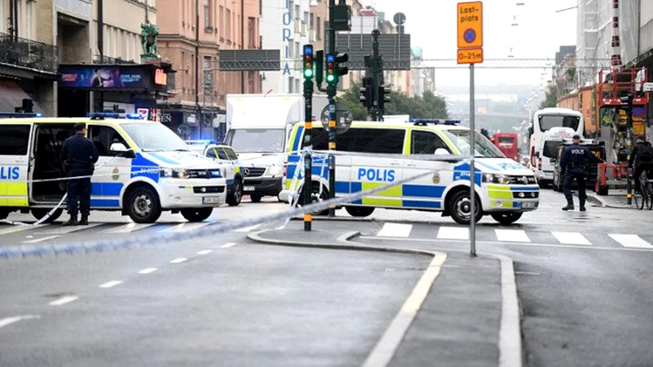 Un bărbat de 44 de ani a fost împuşcat de poliţia din Suedia, după ce a devenit „ameninţător”
