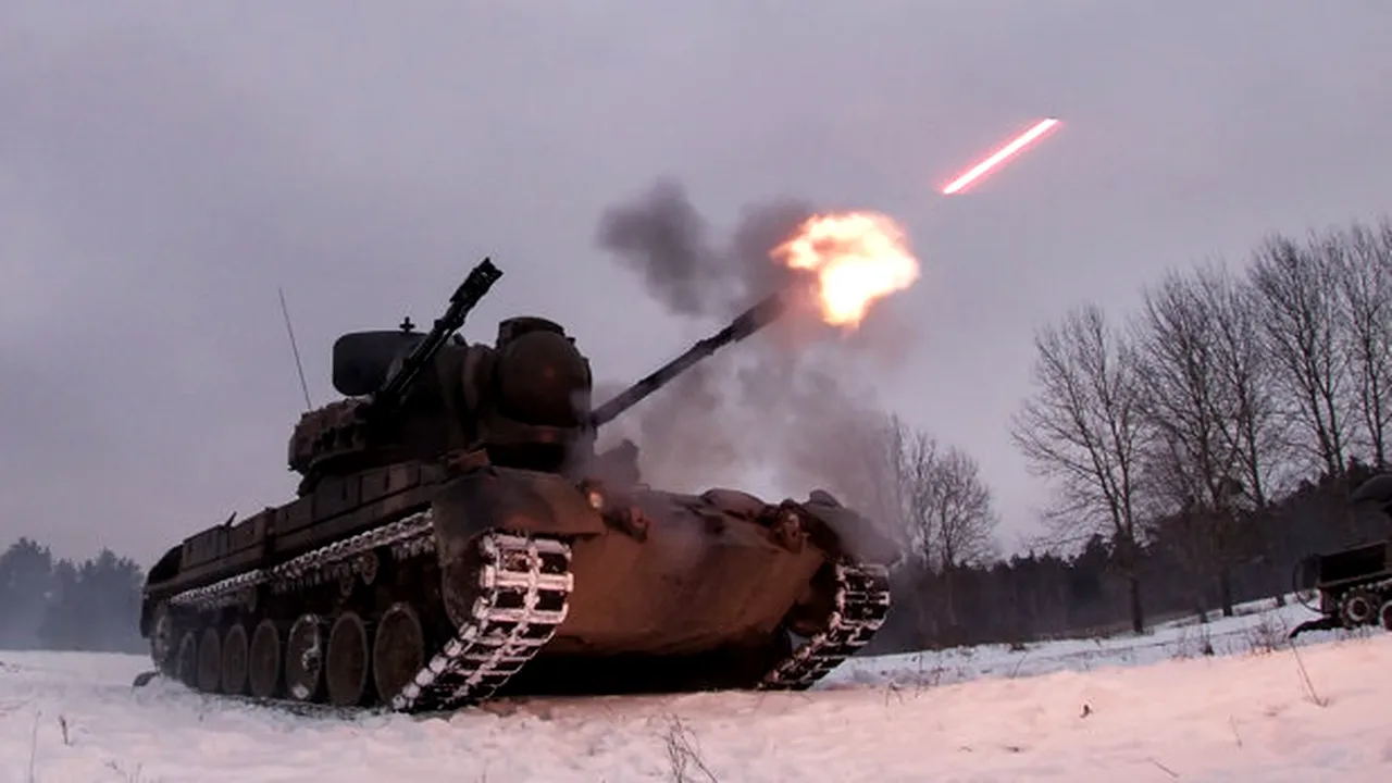 Sistemele Gepard, deţinute şi de România, încă dau bătăi de cap ruşilor pe frontul din Ucraina