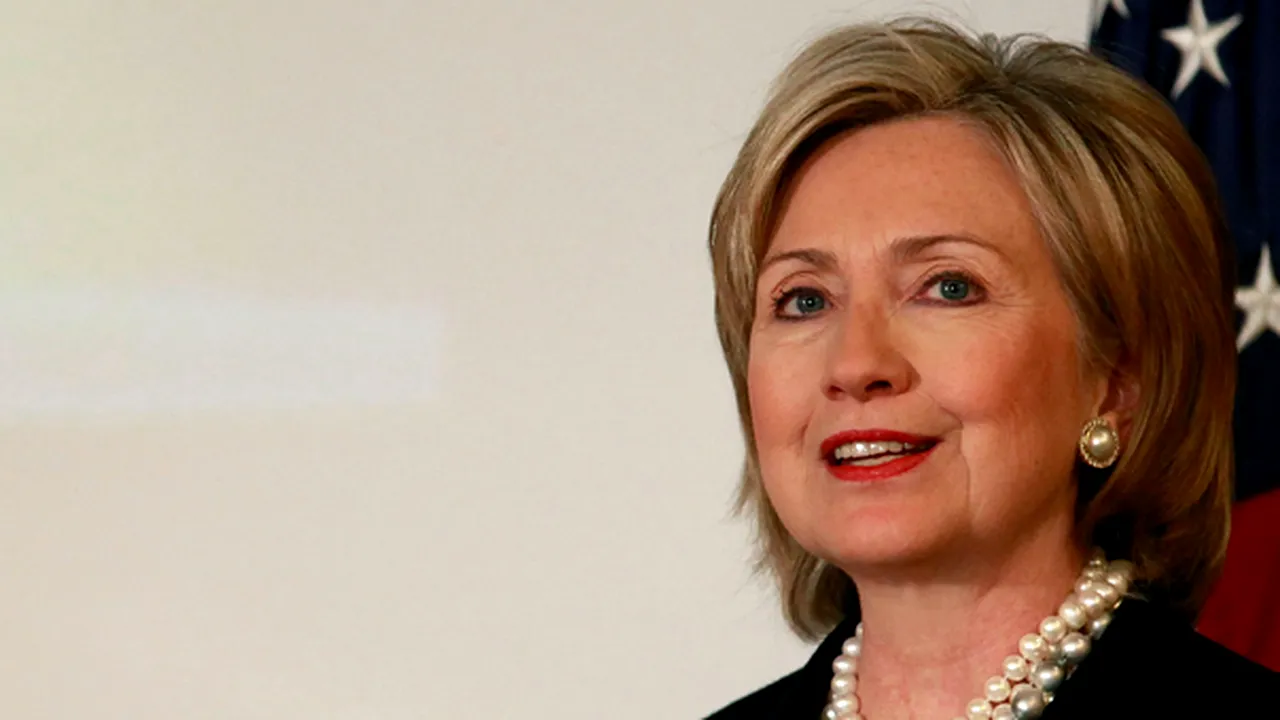 Hillary Clinton felicită poporul român pentru cei 20 de ani de democraţie