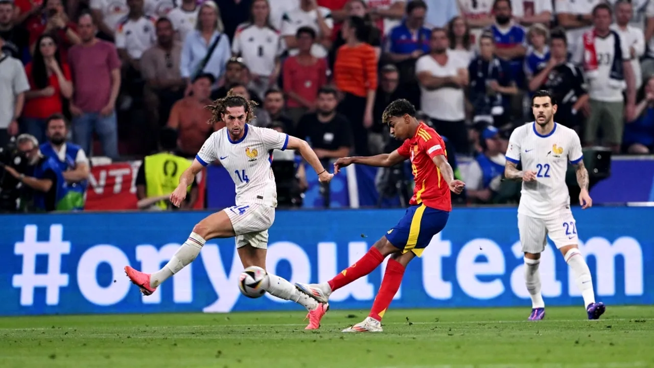 Spania va juca finala la Euro 2024, după 2-1 cu Franţa. Semifinala s-a decis în prima repriză / Furia Roja a întors scorul formidabil / „Cocoşii” au fost apatici, cu Mbappe în frunte