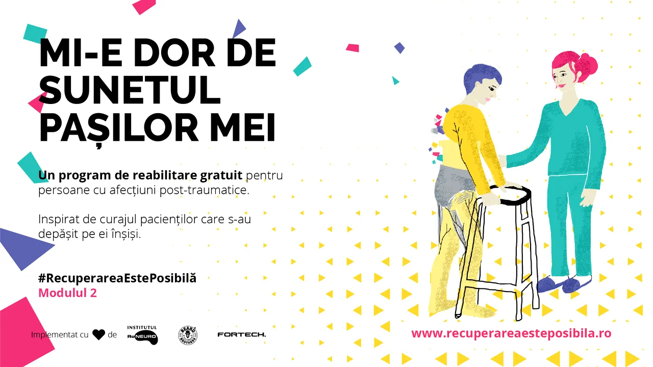 Recuperarea este Posibilă: un program pentru pacienţi cu traumatisme dobândite. Modulul 2