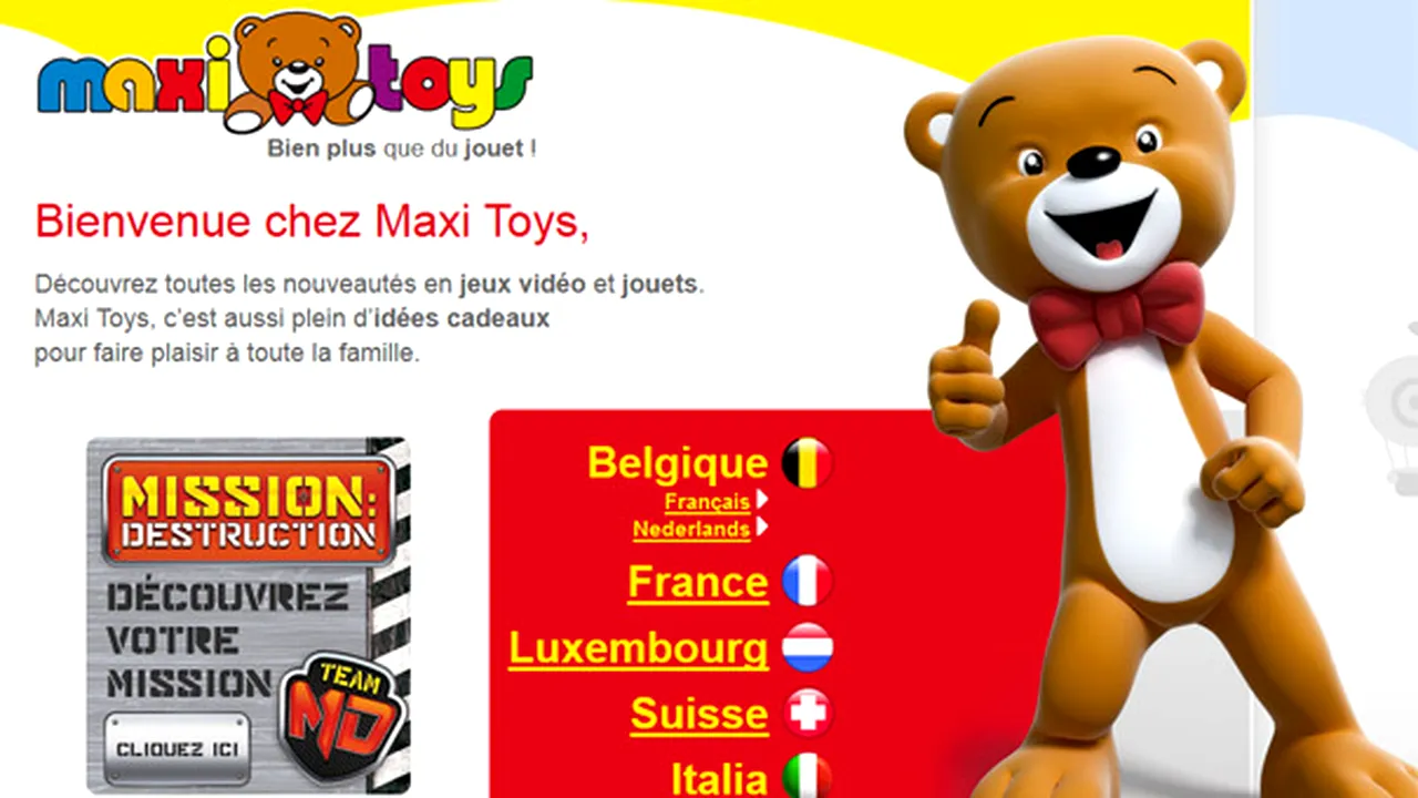 Maxi Toys intră pe piaţa din România. Primul magazin va fi deschis în Militari Shopping