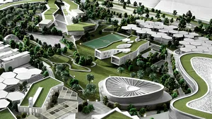 Hotelul viitorului, construit în Dubai. Cum arată complexul 100% ecologic - FOTO