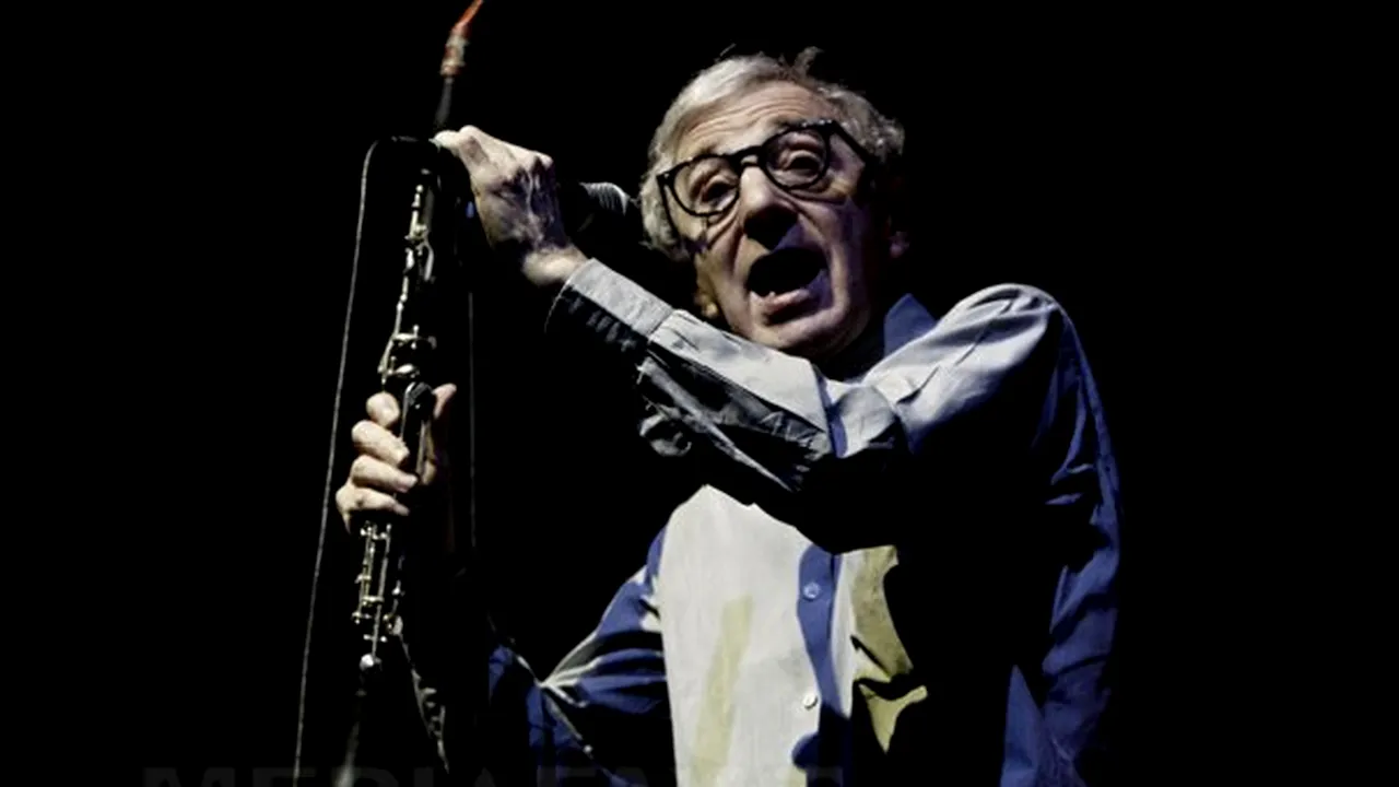 Woody Allen a cântat jazz pentru un spital catolic din Roma
