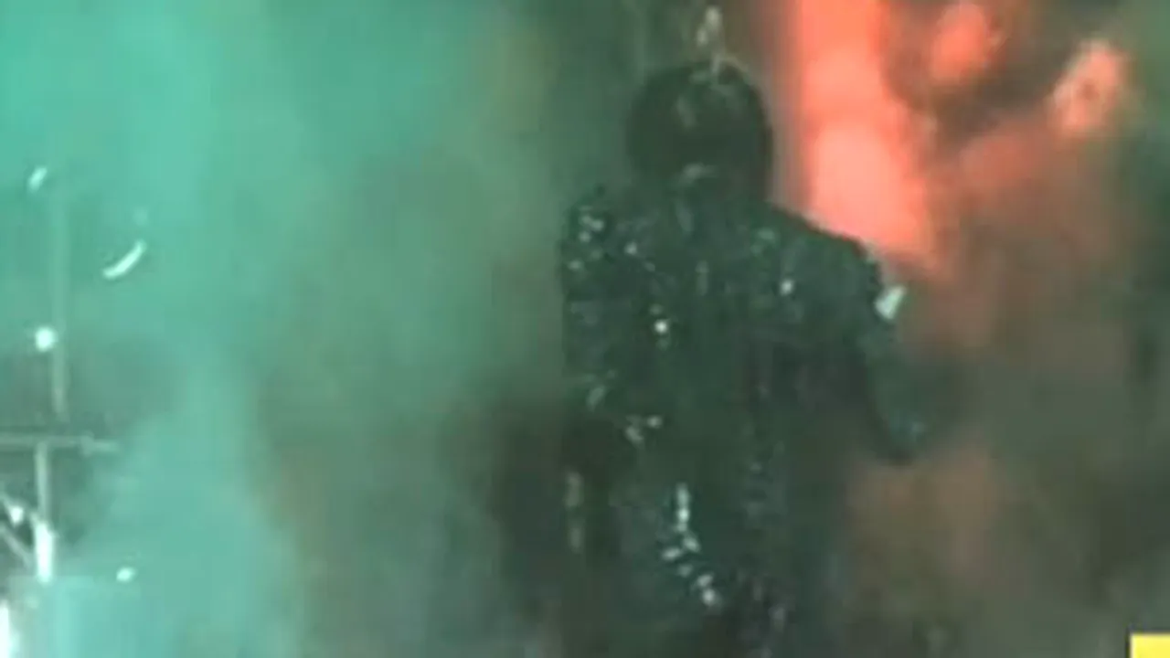 Michael Jackson, cu părul in flăcări – VIDEO