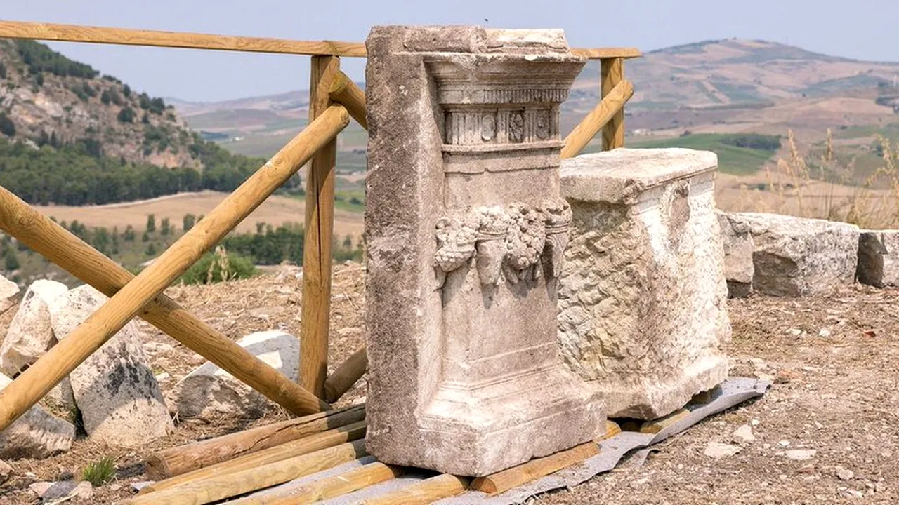 Un altar grecesc antic a fost descoperit într-un sit arheologic din Sicilia