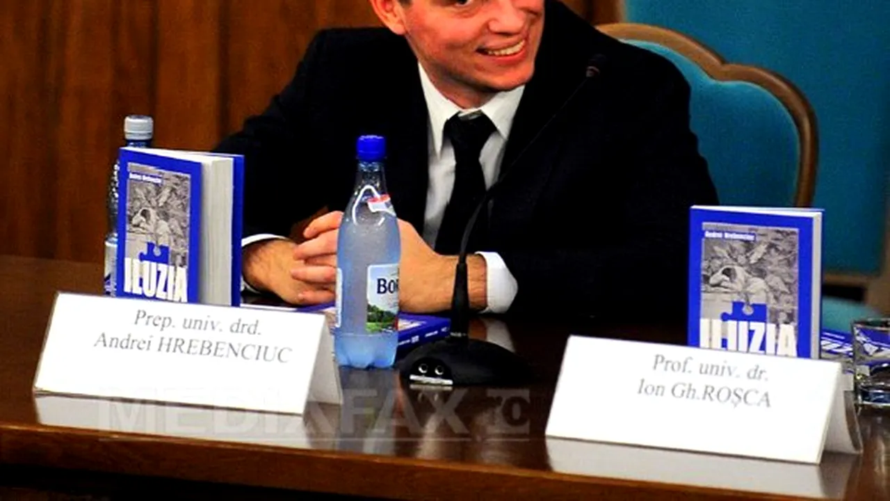 Andrei Hrebenciuc şi-a lansat la Gaudeamus cartea 