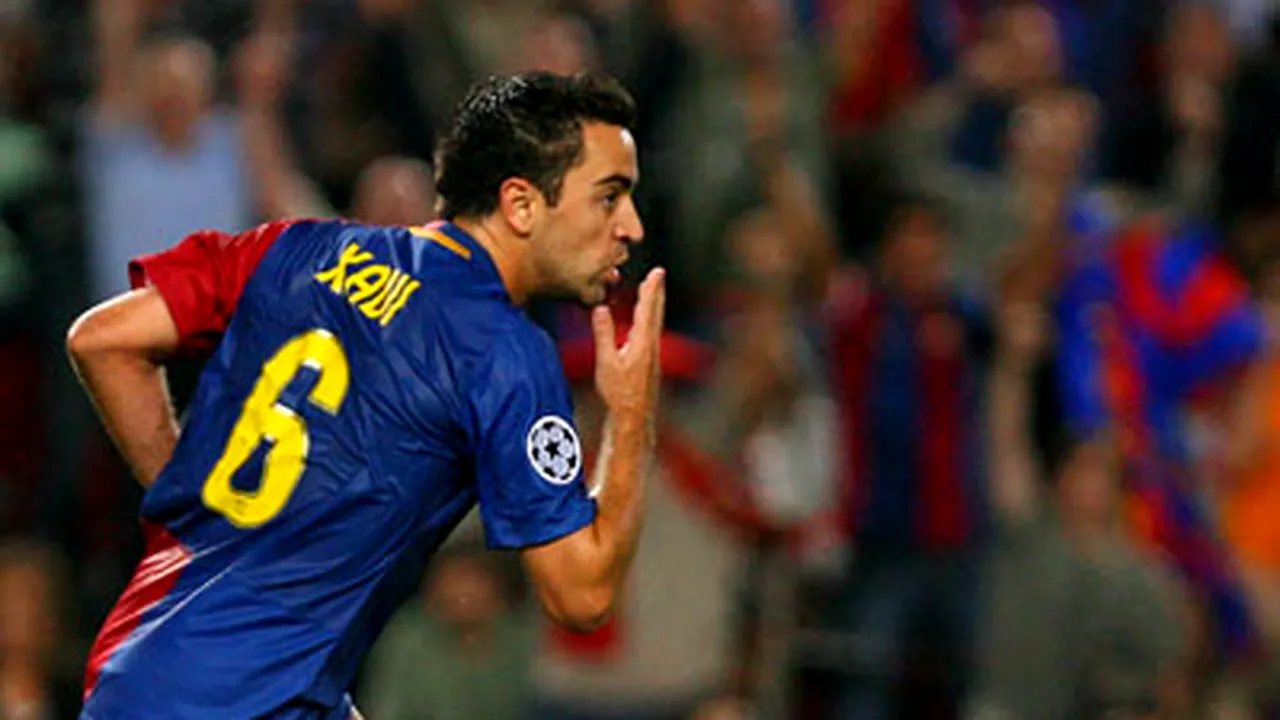 Xavi, cel mai bun conducător de joc în anul 2009