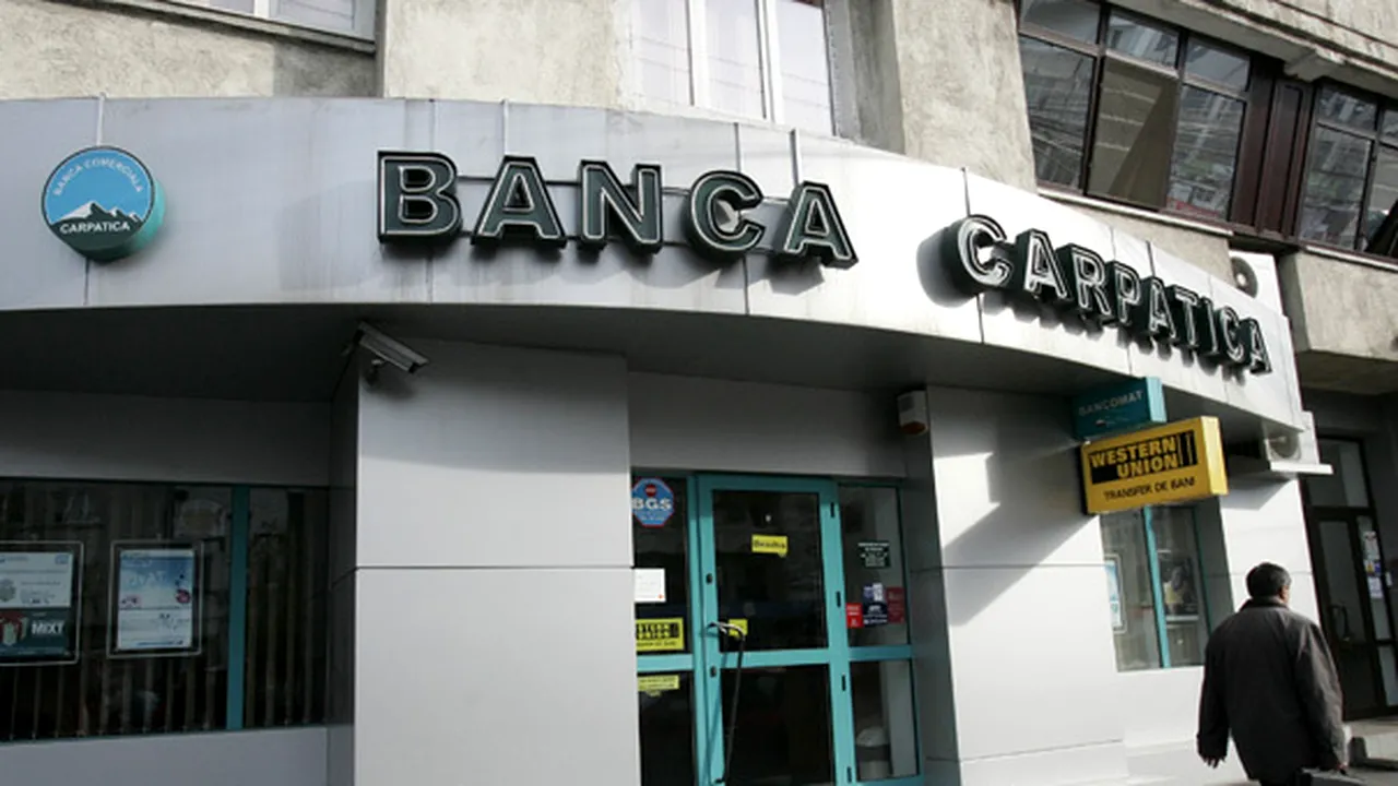 Nextebank preia 20% din titlurile Băncii Comerciale Carpatica şi ar urma să devină acţionar majoritar