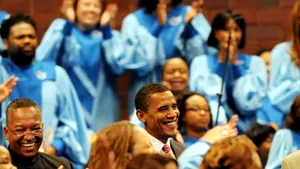 Obama nu a mai dat pe la biserică