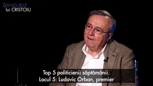 VIDEO. Gândurile lui Cristoiu. Topul politicienilor. Căderea Bucureştiului va fi devastatoare pentru PSD