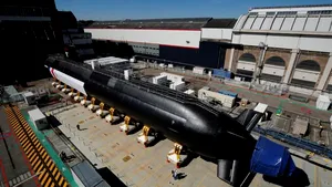 „Suffren”, cel mai recent submarin nuclear din noua serie „Barracuda”, inaugurat de preşedintele Franţei | FOTO