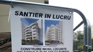 Numărul autorizațiilor de construcție pentru clădiri rezidențiale a scăzut în primele 4 luni