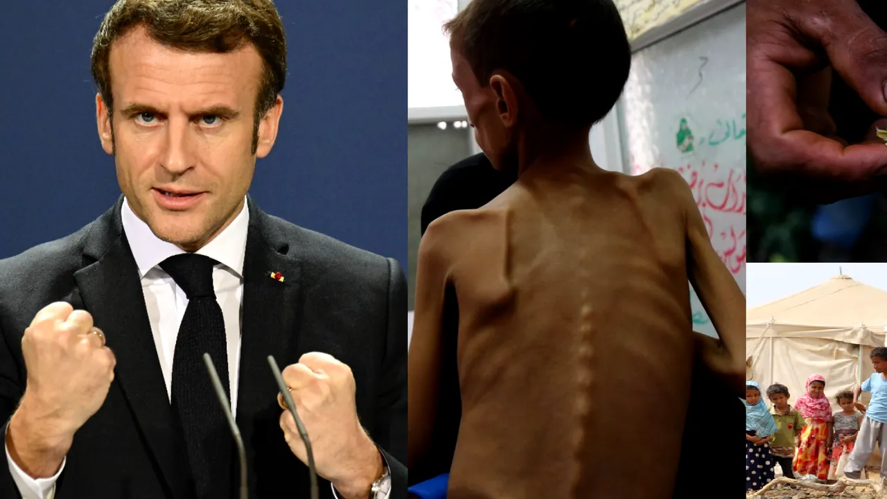 Macron crede că lumea este în pragul unei crize alimentare fără precedent: „Situaţia va fi şi mai gravă în 12-18 luni”