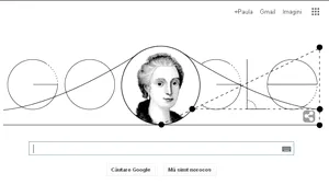 GOOGLE o sărbătoreşte pe matematiciana şi filosoafa Maria Gaetana Agnesi, la 296 ani de la naştere
