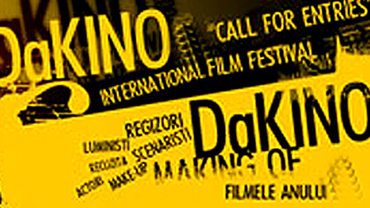Festivalul DaKino, între 25 şi 29 noiembrie, la Bucureşti