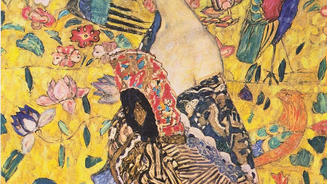 La ce preţ record a fost vândut tabloul lui Gustav Klimt, „Doamna cu evantai” 