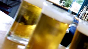 Sindicalişti din industra berii au pichetat, marţi, sediul Parlamentului