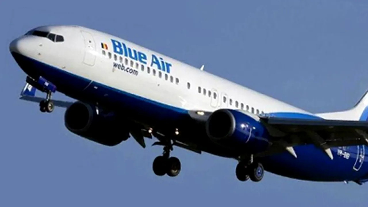 Blue Air va modifica programul de zbor a patru curse externe din 20 ianuarie
