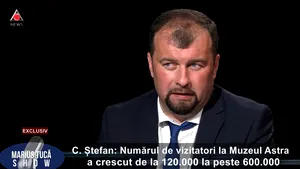 Directorul Muzeului ASTRA din Sibiu, EXCLUSIV la Marius Tucă Show: Muzeul Astra a pierdut în două luni 2.5 milioane de lei şi 200.000 de vizitatori