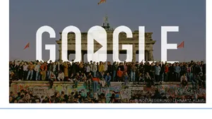 GOOGLE comemorează 25 de ani de la căderea Zidului Berlinului - VIDEO