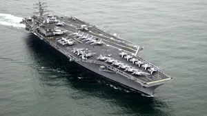 Portavionul american USS Nimitz, cu propulsie nucleară, a părăsit Marea Chinei și se îndreaptă spre Vest