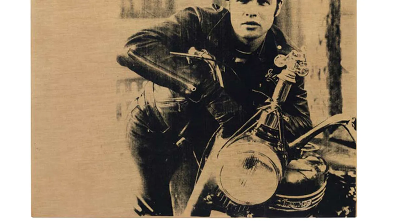 Portretul lui Marlon Brando, realizat de Andy Warhol, ar putea fi vândut cu 20 de milioane de dolari